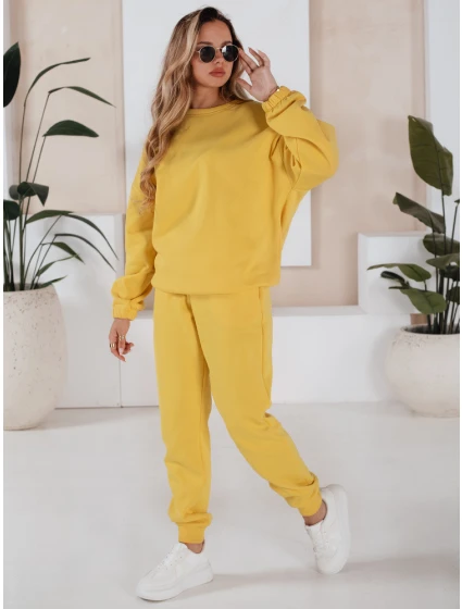 Dámská tepláková souprava PREMIUM žlutá Dstreet model 21965892 - FashionStreet