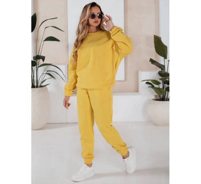 Dámská tepláková souprava PREMIUM žlutá Dstreet model 21965892 - FashionStreet