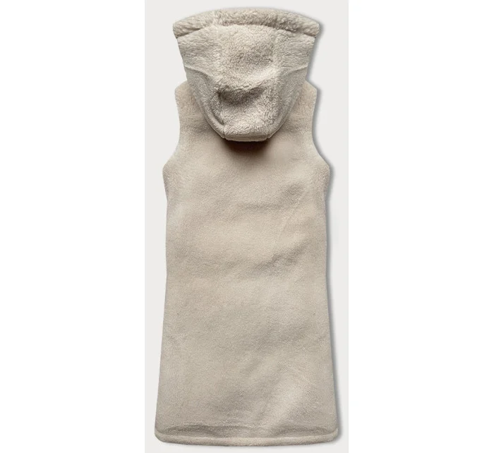 Černá oboustranná dámská vesta typu model 20722463 - J.STYLE Černá oboustranná dámská vesta typu model 20722463 - J.STYLE