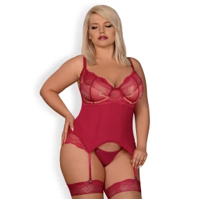 Dámský korzet Rosalyne corset - OBSESSIVE Dámský korzet Rosalyne corset - OBSESSIVE