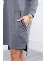 Neomezené grafitové šaty Neomezené grafitové šaty