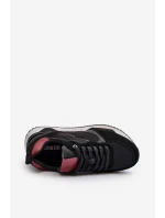 Pánské tenisky s paměťovou pěnou Memory Foam System Big Star NN174350 Černé Pánské tenisky s paměťovou pěnou Memory Foam System Big Star NN174350 Černé