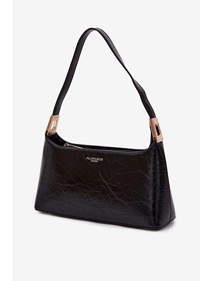 Kožená kabelka Černá Tielle