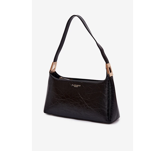 Kožená kabelka Černá Tielle