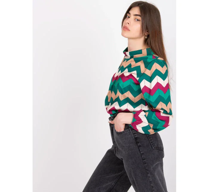 Halenka DHJ BZ 12311.49P tmavě zelená