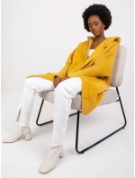 Dámský kabát  MBM  PL 1518.95P tmavě žlutý