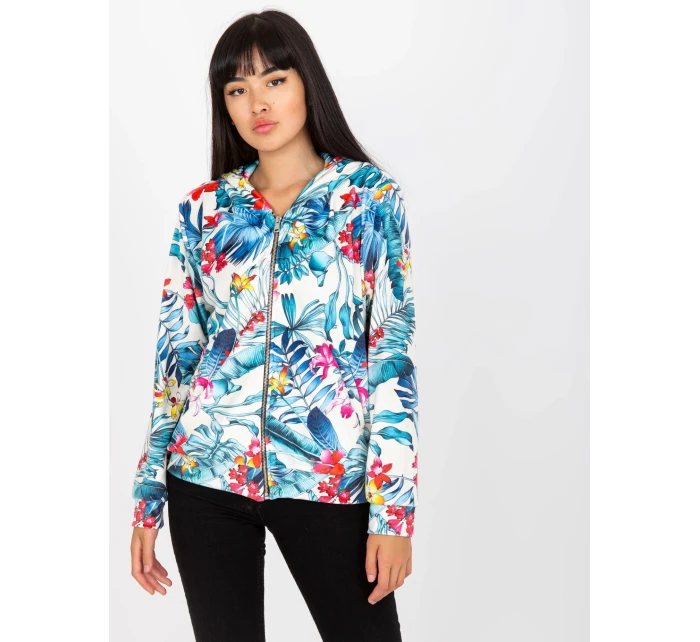 Mikina RV BL 8120.69P bílá a modrá