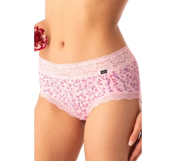 Dámské kalhotky 2PACK LPC model 21911503 Tmavě modrá / Růžová vzor - Key