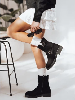 Dámské černé boty FashionStreet ZY1218