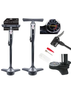 DÍLENSKÉ ČERPADLO NA KOLO 180PSI (12BAR) S MANOMETREM XQMAX PRO