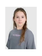 Dívčí tričko oversize s potiskem model 21870603 - 4F