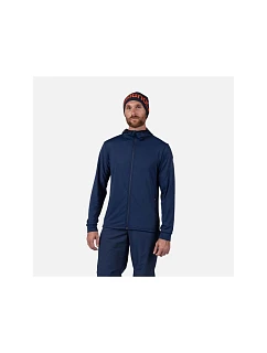 Pánská mikina ROSSIGNOL Mid Layer Thin, tmavě modrá