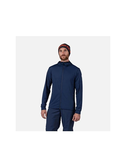 Pánská mikina ROSSIGNOL Mid Layer Thin, tmavě modrá