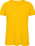 B&C Inspire T /women_° Dámské tričko Medium Fit z bio bavlny 01.TW43 gold