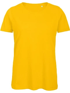 B&C Inspire T /women_° Dámské tričko Medium Fit z bio bavlny 01.TW43 gold