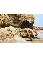 Fruit of the Loom Classic Zip-Neck Sweat Mikina s 1/4 zipem 16.2114 black Fruit of the Loom Classic Zip-Neck Sweat Mikina s 1/4 zipem 16.2114 black