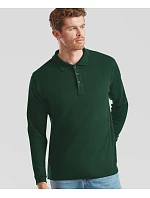 Fruit of the Loom Premium Polo LSL Piqué polo s dlouhým rukávem 16.3310 athletic heather Fruit of the Loom Premium Polo LSL Piqué polo s dlouhým rukávem 16.3310 athletic heather