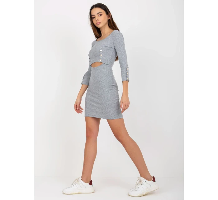Šaty EM SK HS 20 311.20P šedá