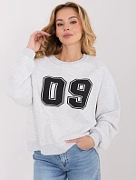 WT BL mikina A1267 1.66 světle šedá