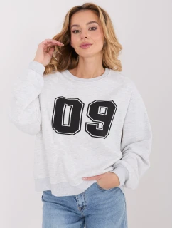 WT BL mikina A1267 1.66 světle šedá