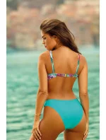 Dámské dvoudílné plavky LAS PALMAS 1 S730LA1-3  Tyrkys mix barev - Self