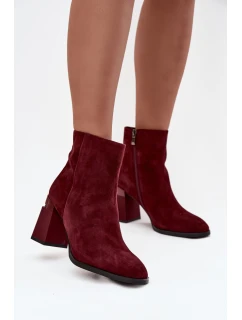 Boty na podpatku model 219579 Step in style