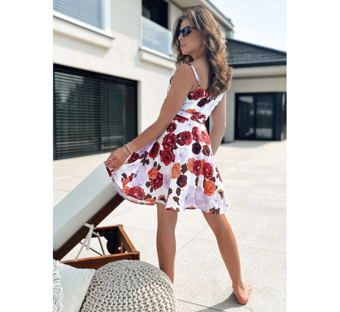 šaty bílé Dstreet model 21978006 - FashionStreet šaty bílé Dstreet model 21978006 - FashionStreet