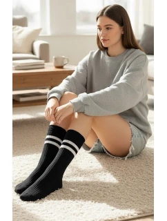 WiK Soxlandia 044 Kašmírové ponožky Two Stripes 12 35-42