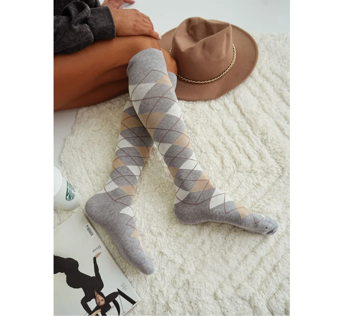 Dámské podkolenky Vzor 3741 model 20519954 - Milena Dámské podkolenky Vzor 3741 model 20519954 - Milena