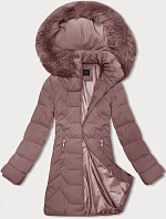 Dámská bunda s kapucí J Style růžová (16M9121-51)