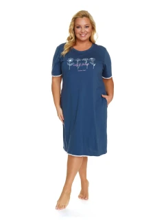 Dámská noční košilka 5366 blue - Doctor Nap
