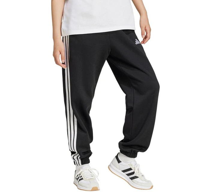 Adidas Essentials 3-Stripes Fleece Loose-Fit Pants W JE1276 dámské Adidas Essentials 3-Stripes Fleece Loose-Fit Pants W JE1276 dámské