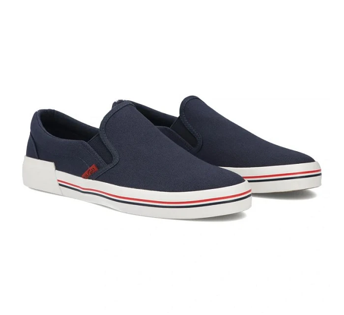 Pánské slip on tenisky námořnická modř Filippo MTN7792