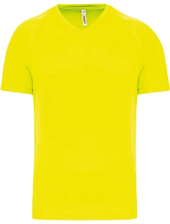 PA 476 Pánské sportovní tričko s výstřihem do V model 22513168 fluorescent yellow - Kariban ProAct