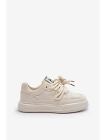 Dámské tenisky z ekokůže béžové Avanalis Dámské tenisky z ekokůže béžové Avanalis