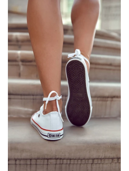 Dámské Bílé tenisky Big Star model 21501765 - Big Star Shoes