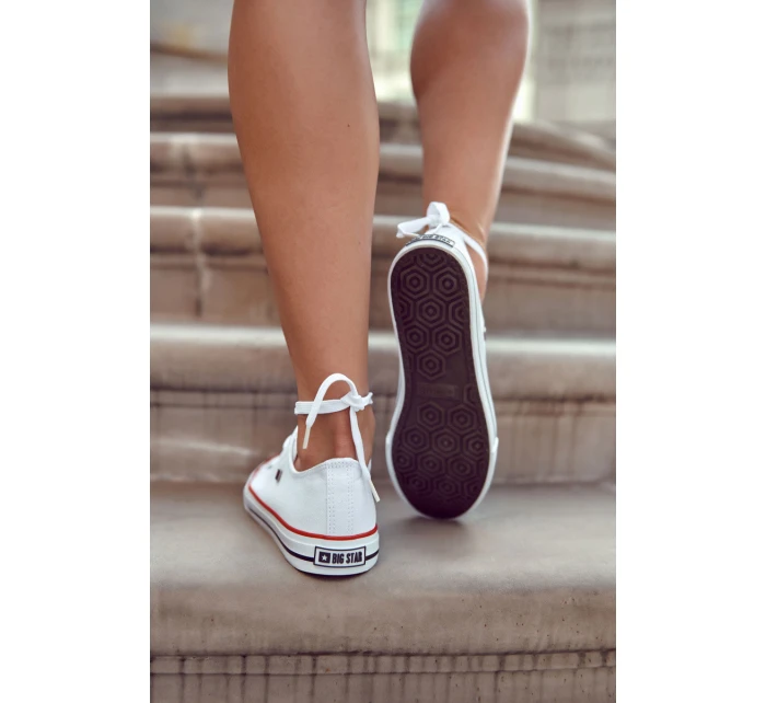 Dámské Bílé tenisky Big Star T274022 Dámské Bílé tenisky Big Star T274022