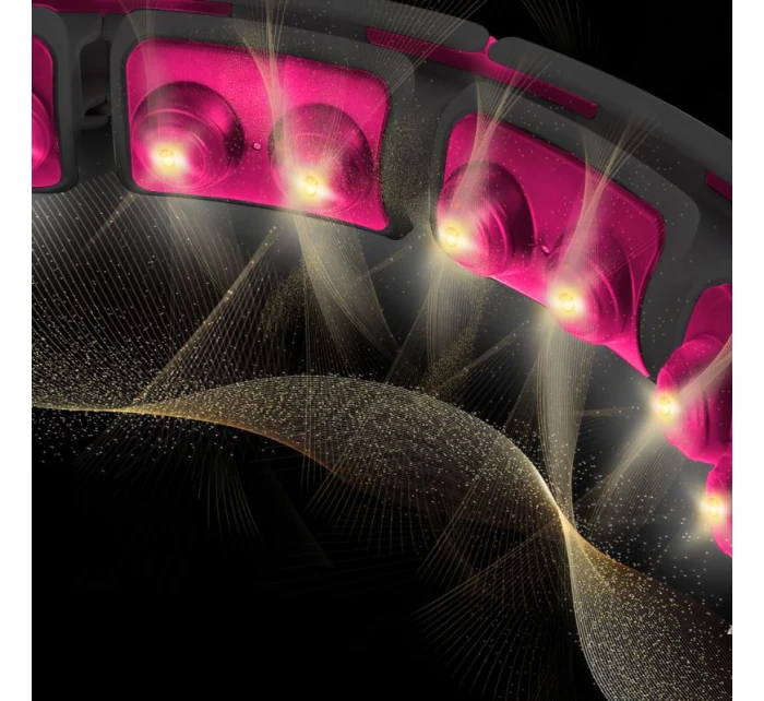 HHM16 HULA HOP ČERNÁ/RŮŽOVÁ S MAGNETY A ZÁVAŽÍM + POČÍTADLO HMS HHM16 HULA HOP ČERNÁ/RŮŽOVÁ S MAGNETY A ZÁVAŽÍM + POČÍTADLO HMS