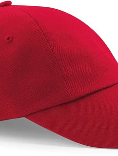 Beechfield B 58 6 panelová nízkoprofilová kšiltovka 53.0058 classic red