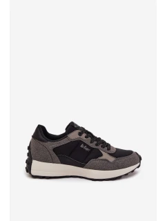 Pánské sportovní tenisky Lee Cooper LCJ-25-03-3795 šedo-černé