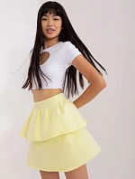 Sukně EM SD HS 20 44.13 světle žlutá