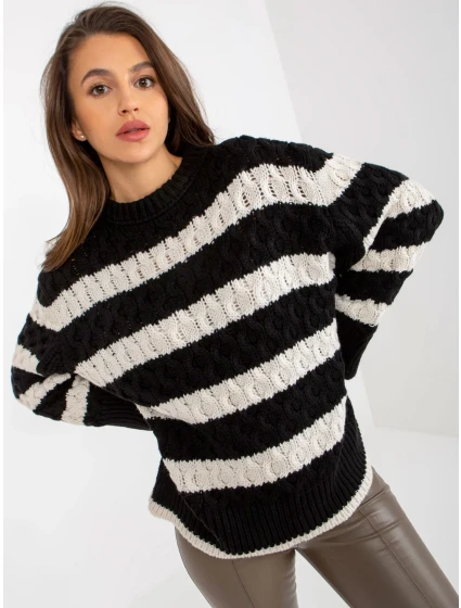 Dámský svetr EM SW 1018 01.26P černý Dámský svetr EM SW 1018 01.26P černý