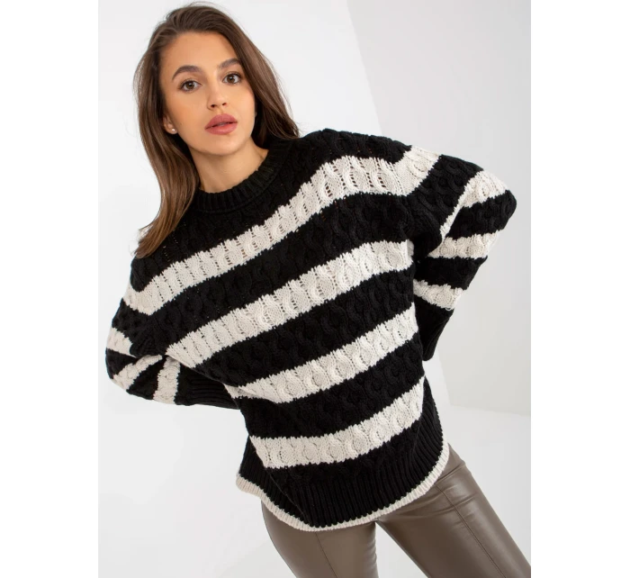 Dámský svetr EM SW 1018 01.26P černý Dámský svetr EM SW 1018 01.26P černý