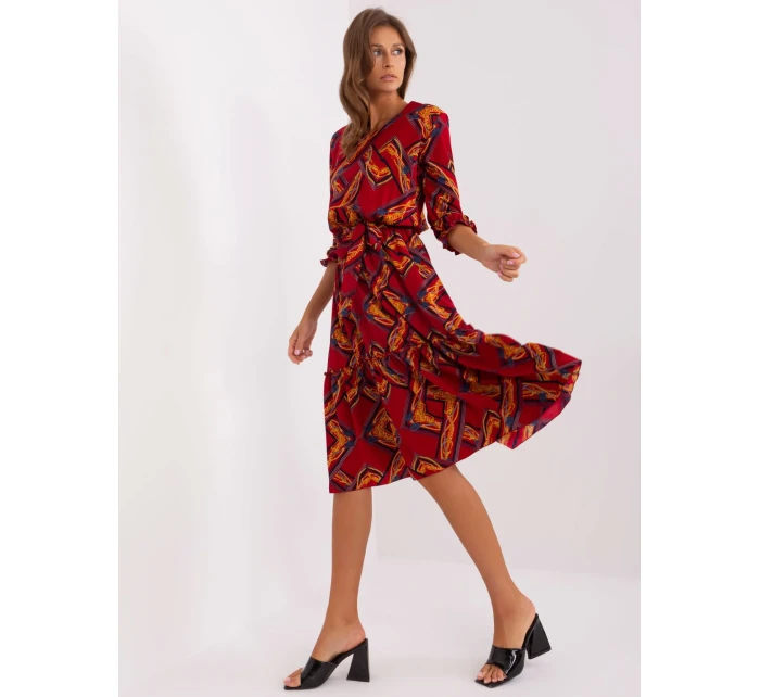 LK SK 507496 šaty.27P kaštanová