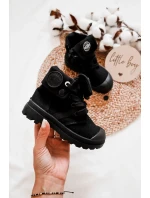 Dětské vysoké tenisky Černe Tobby Dětské vysoké tenisky Černe Tobby