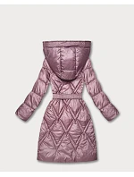 Prošívaný přechodný kabát s kapucí Goodlookin pink (Y3-9215-52) Prošívaný přechodný kabát s kapucí Goodlookin pink (Y3-9215-52)