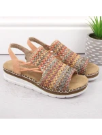 Pohodlné vícebarevné sandály W model 22033633 - Rieker