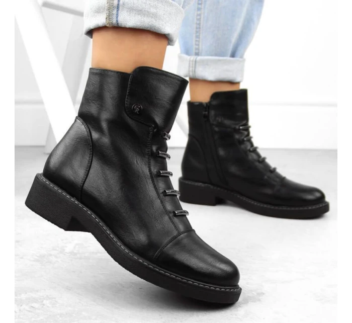 Zateplené boty W model 21305013 - JEZZI Zateplené boty W model 21305013 - JEZZI