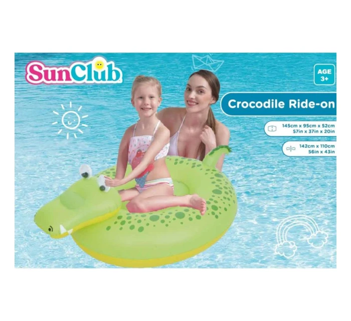 KRKODÝLSKÝ DRAGGED 145x95x52CM 35446