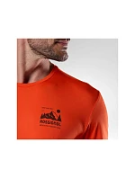Pánské tričko ROSSIGNOL M Graphic Active Tee, oranžové Pánské tričko ROSSIGNOL M Graphic Active Tee, oranžové